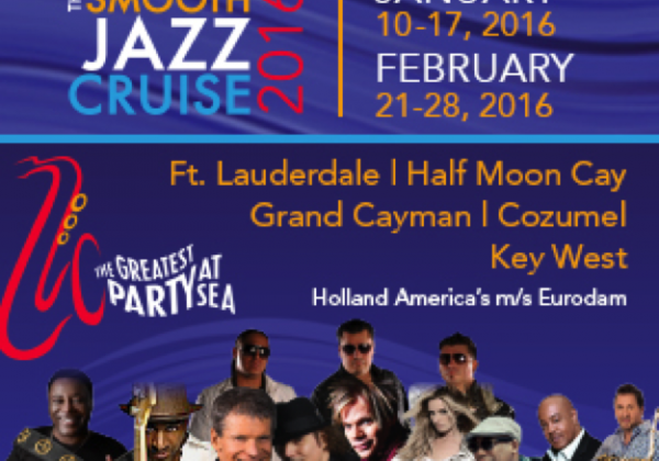 Catch Nathaniel on both Sailings of The Smooth Jazz Cruise