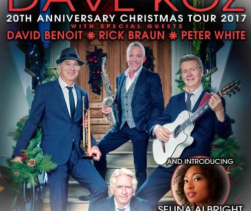 See Nathaniel on the Dave Koz & Friends Christmas Tour!